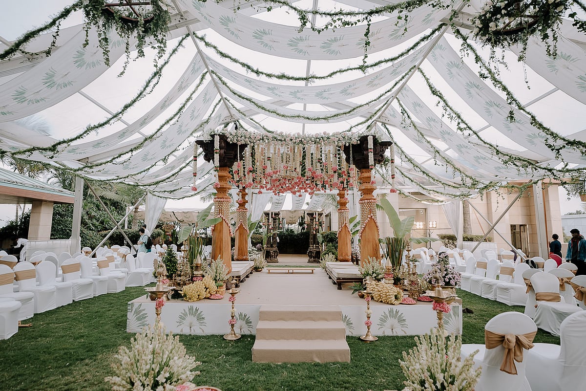 A wedding planned by Soumya Raghu from Taarini Weddings at the ITC Gardenia Hotel in Bengaluru